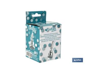 AIREADOR DE GRIFO COCINA 4 FUNCIONES  5.8 x 8 cm METRICA 22 mm