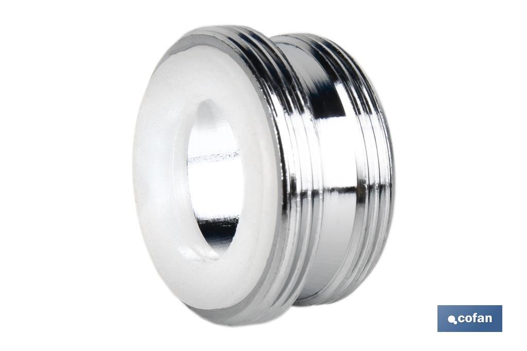 REDUCTOR/AMPLIADOR LATÓN ROSCA MACHO 22-24 MM