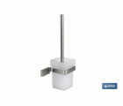Escobillero para Baño | Modelo Madeira | En Acero Inoxidable 304 Satinado