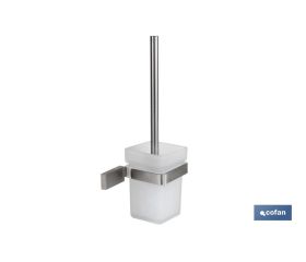 Escobillero para Baño | Modelo Madeira | En Acero Inoxidable 304 Satinado