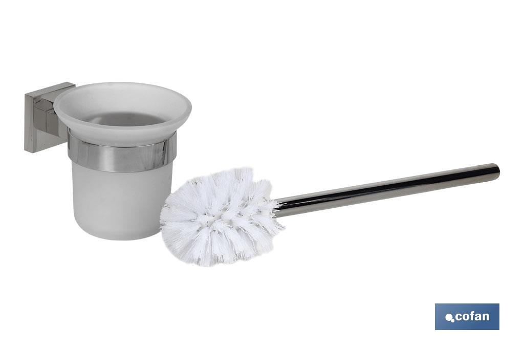 ESCOBILLERO INODORO GAMA MARVAO INOX 304 BRILLO