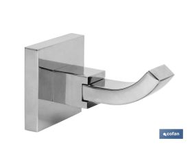 Percha de baño | Modelo Marvao | En Acero Inoxidable 304 Brillo