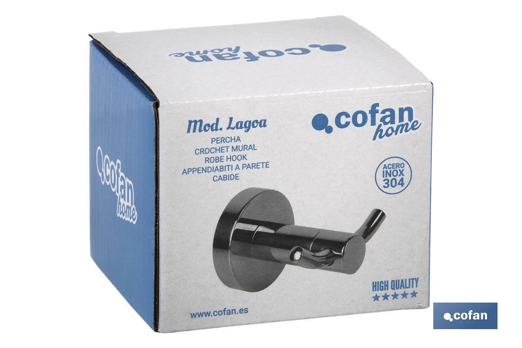 PERCHA GAMA LAGOA  INOX 304  BRILLO