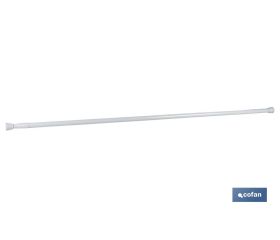 Barra Extensible para Cortina de Baño | Sujeción a Presión | Medidas Diferentes