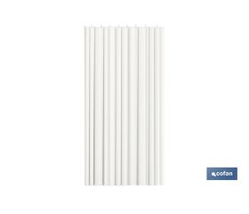Cortina de Baño Impermeable para Ducha | Diferentes colores y tamaños | Incluye anillas