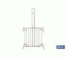 PARRILLA DOBLE INOX 250 X 250MM