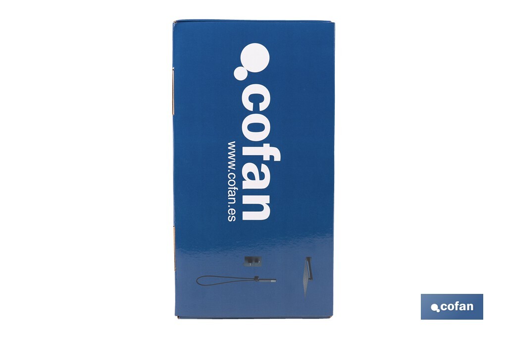 CONJUNTO DE DUCHA EMPOTRADA MONOMANDO CUADRADA NEGRO MATE