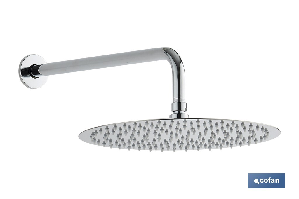 CONJUNTO DE DUCHA EMPOTRADA MONOMANDO REDONDA CROMADA