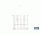 PARRILLA DOBLE INOX 500 X 500MM