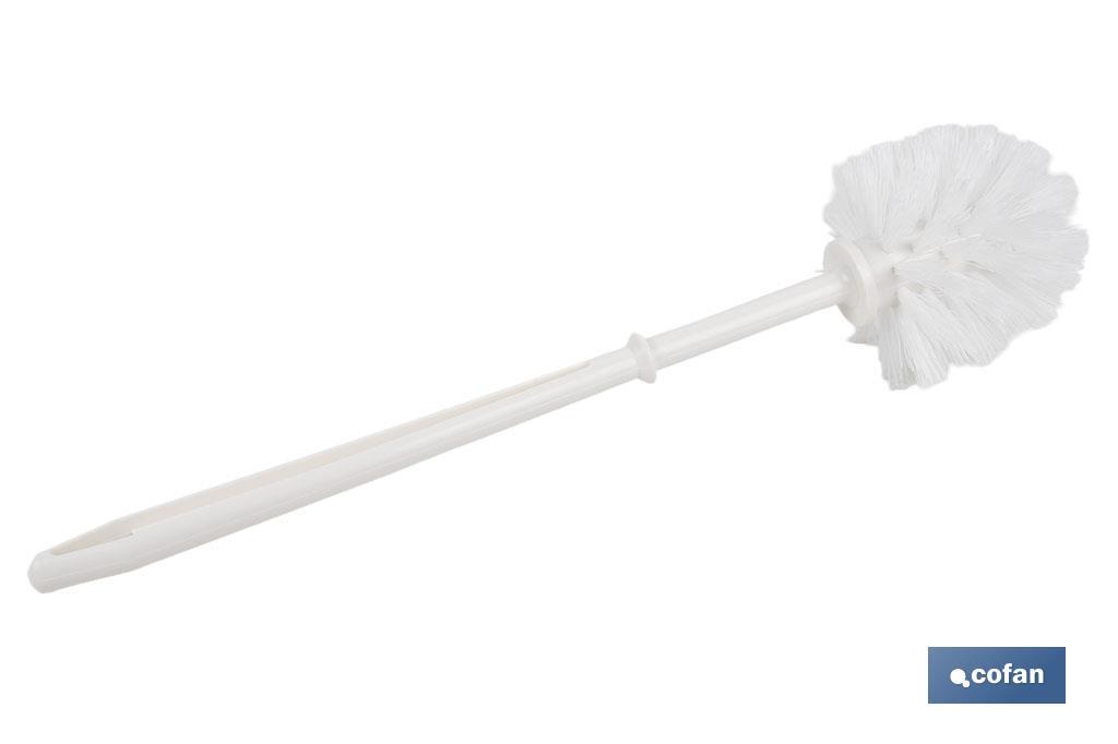 ESCOBILLA WC BLANCA 36 CM