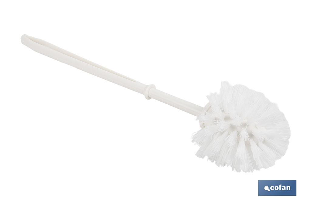 ESCOBILLA WC BLANCA 36 CM