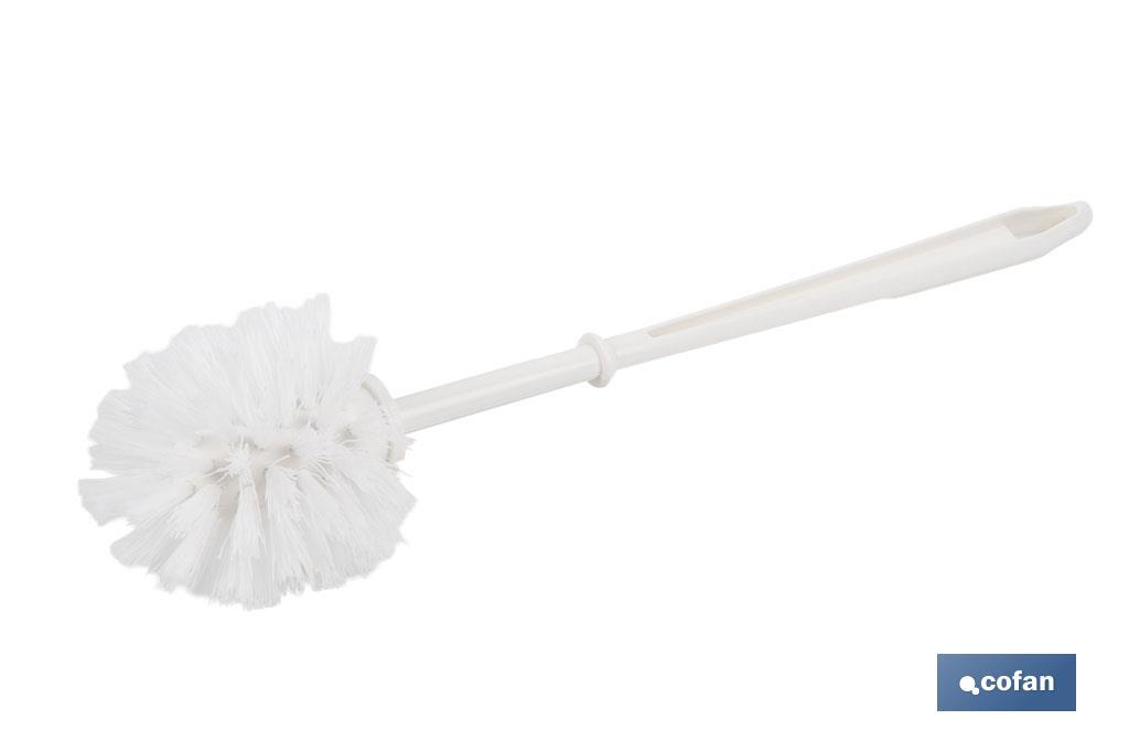 ESCOBILLA WC BLANCA 36 CM