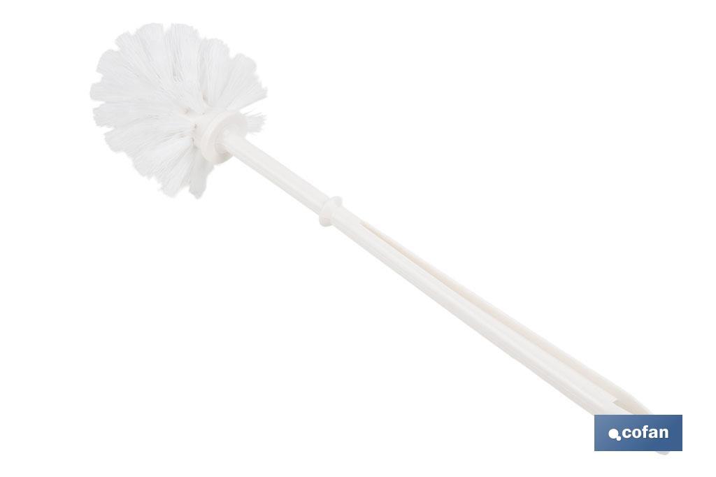 ESCOBILLA WC BLANCA 36 CM