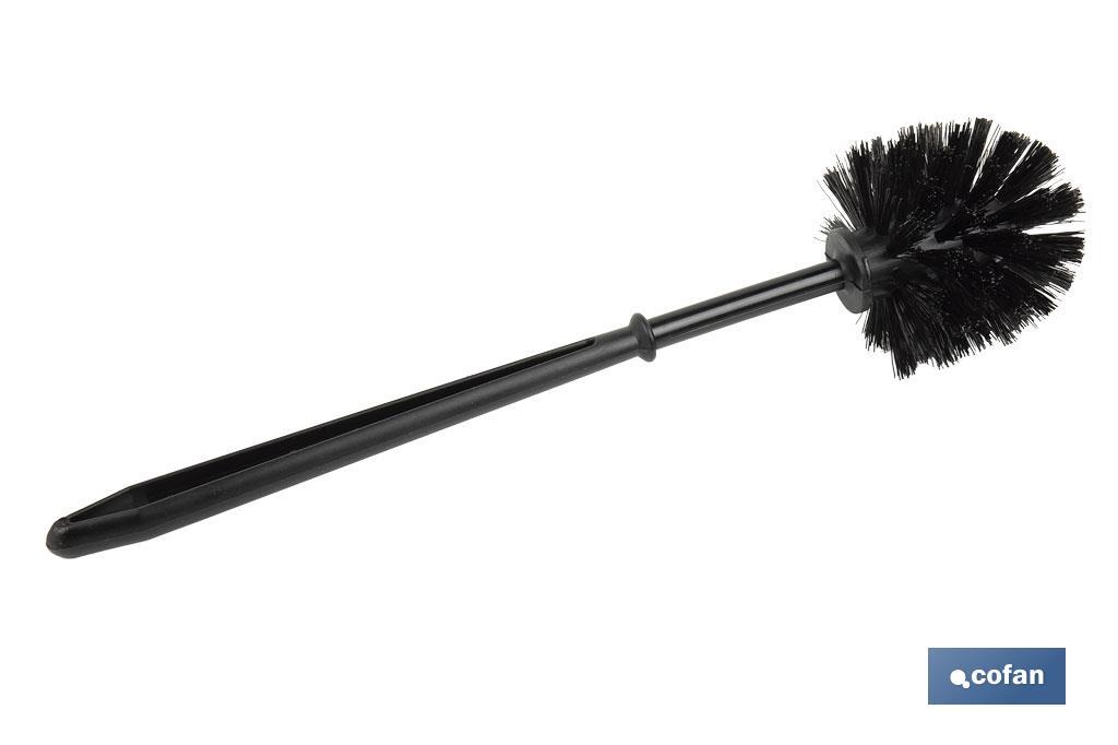 ESCOBILLA WC NEGRA 36 CM