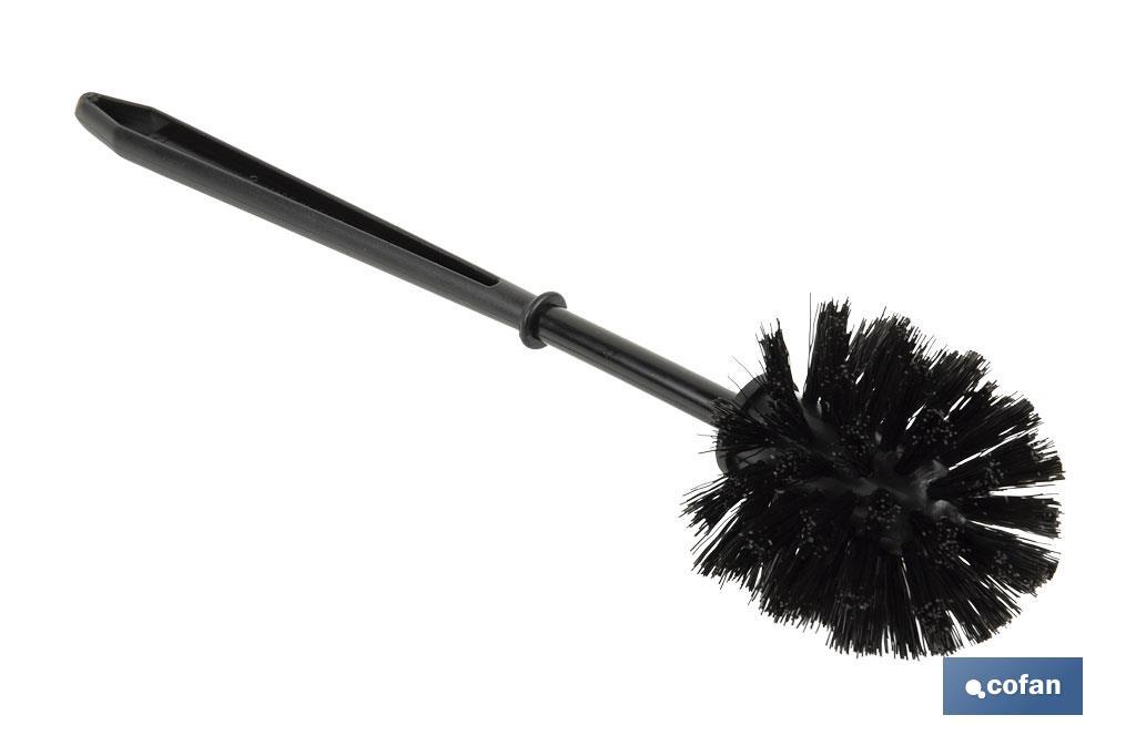 ESCOBILLA WC NEGRA 36 CM
