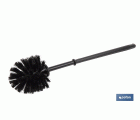 ESCOBILLA WC NEGRA 36 CM