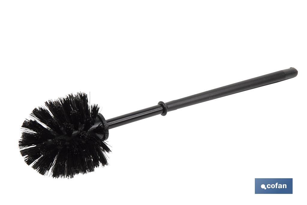 ESCOBILLA WC NEGRA 36 CM
