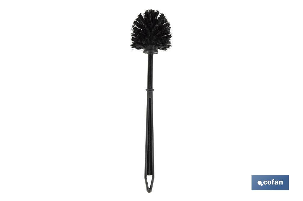 ESCOBILLA WC NEGRA 36 CM