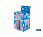 DOSIFICADOR DE JABON EN ACERO INOXIDABLE 304 CEPILLADO 500 ML 10 X 6 X 15,5CM