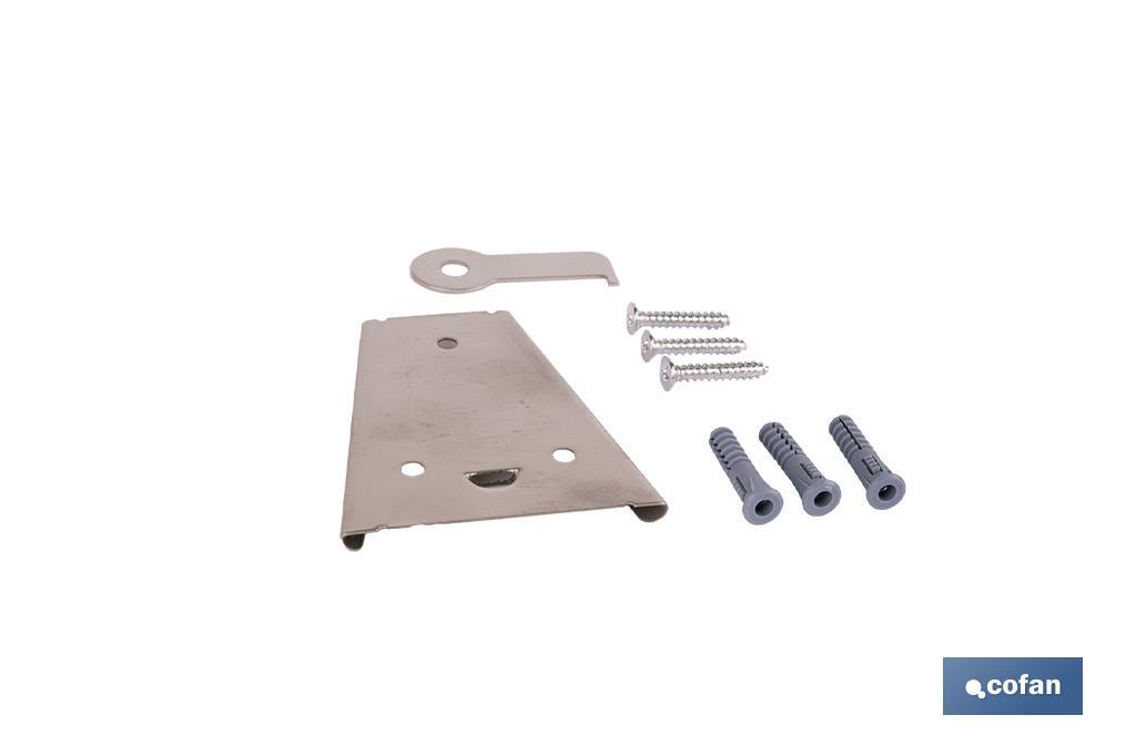 DOSIFICADOR DE JABON EN ACERO INOXIDABLE 304 CEPILLADO 500 ML 10 X 6 X 15,5CM