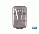 DOSIFICADOR DE JABON EN ACERO INOXIDABLE 304 CEPILLADO 500 ML 10 X 6 X 15,5CM