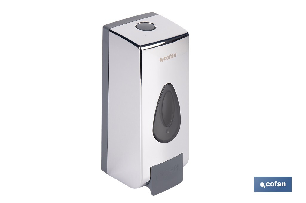 DOSIFICADOR DE JABÓN DE ABS 600 ML COLOR CROMO