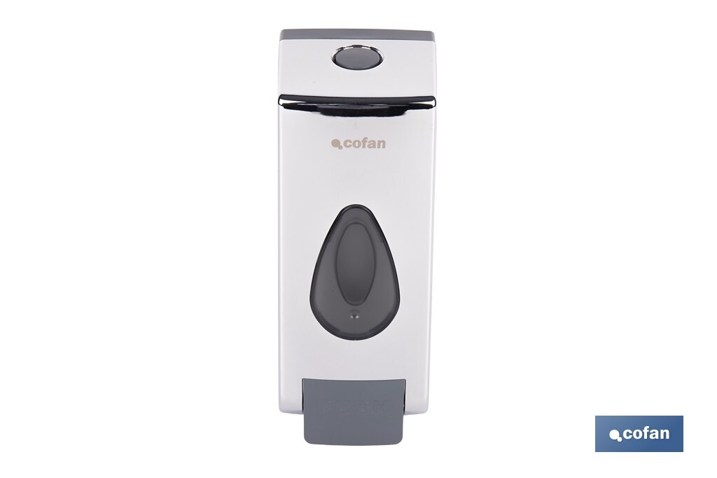 DOSIFICADOR DE JABÓN DE ABS 600 ML COLOR CROMO