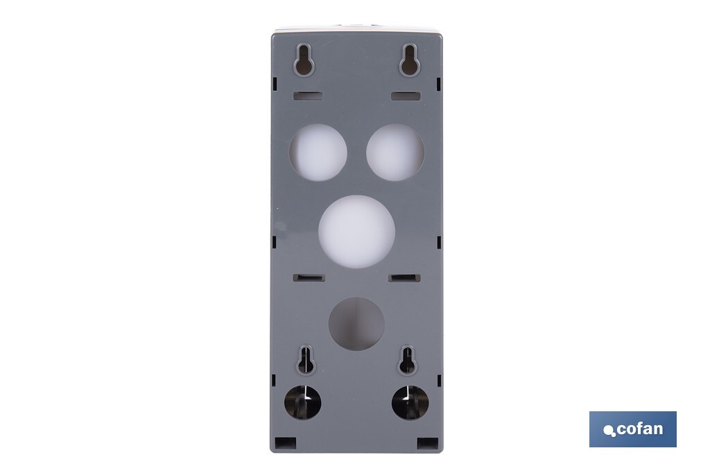 DOSIFICADOR DE JABÓN DE ABS 600 ML COLOR CROMO