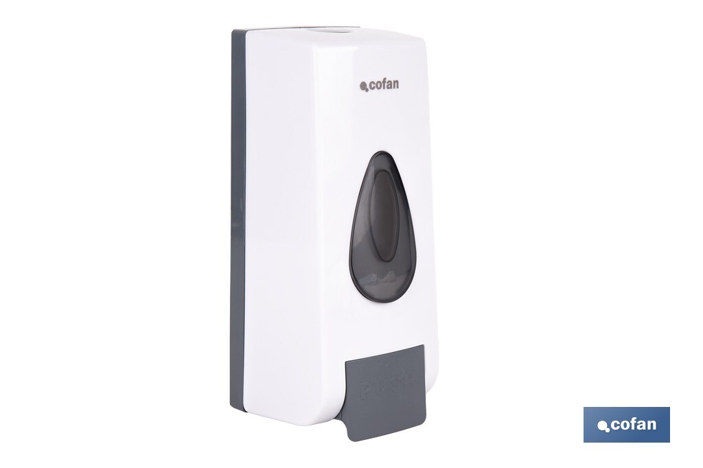 DOSIFICADOR DE JABÓN DE ABS 600 ML COLOR BLANCO