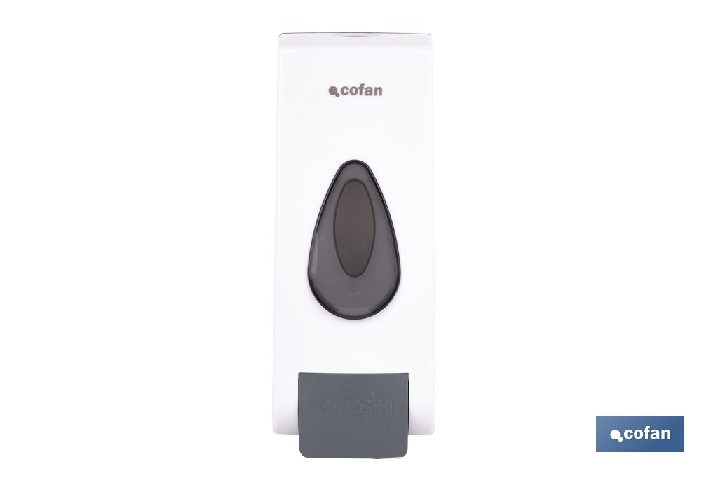 DOSIFICADOR DE JABÓN DE ABS 600 ML COLOR BLANCO