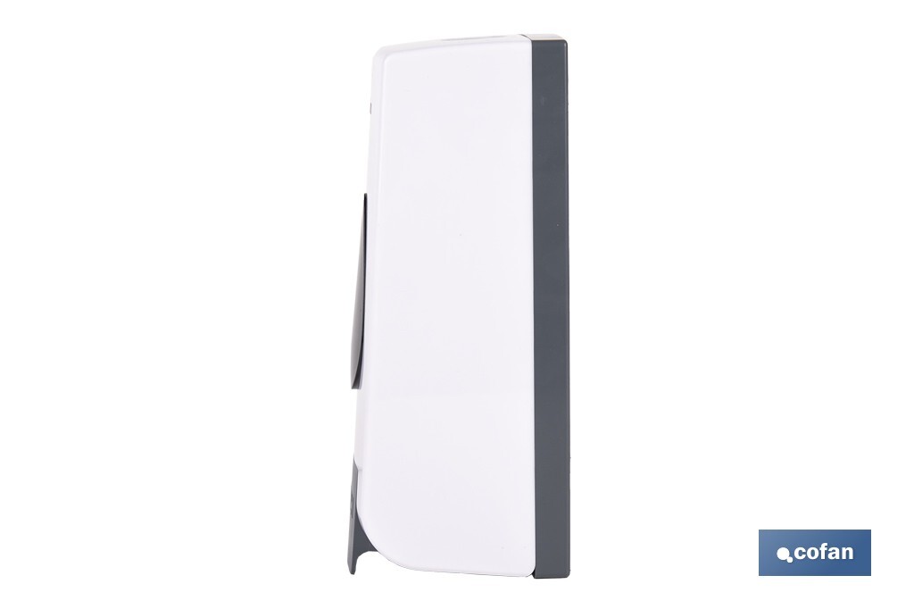 DOSIFICADOR DE JABÓN DE ABS 600 ML COLOR BLANCO