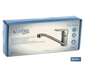 GRIFO MONOMANDO FREGADERO CAÑO BAJO MODELO ROSS