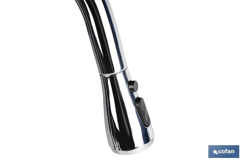 GRIFO COCINA MONOMANDO CON DUCHA40 mm