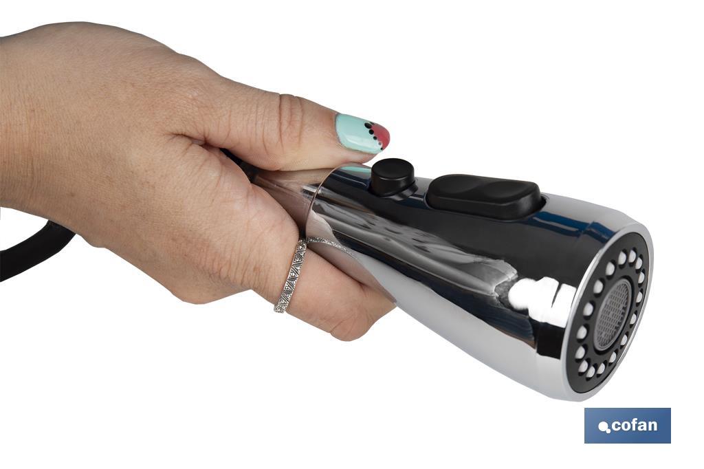 GRIFO COCINA MONOMANDO CON DUCHA40 mm