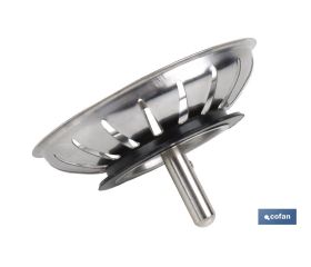 TAPÓN DE FREGADERO EN ACERO INOXIDABLE 304 MODELO KANDY