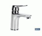 Grifo para Lavabo Monomando | Medida 40 mm | Modelo Rift | Fabricado en Latón con Acabado en Cromado y Mando en Aleación de Zinc