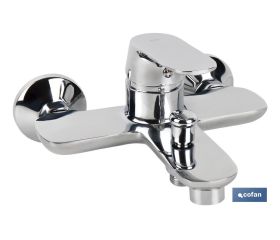 Grifo de Bañera Monomando | Medida 40 mm | Modelo Rift | Fabricado en Latón con Acabado en Cromado