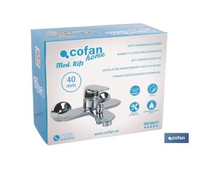 GRIFO MONOMANDO BAÑERA 40MM MODELO RIFT