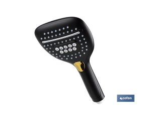 Mango de Ducha Antical | Color Grifería Negra | Ducha con 3 Funciones