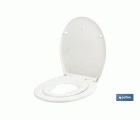 TAPA WC  FORMA OVAL CON ASIENTO PARA NIÑOS  44.7 X 37.1 CM