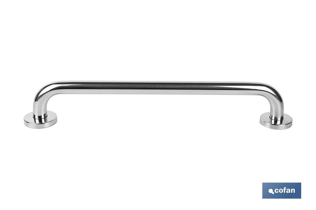 BARRA DE APOYO RECTA DE ACERO INOXIDABLE 304 (50 X 2.5 CM)