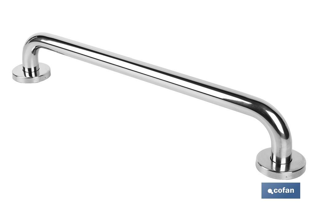 BARRA DE APOYO RECTA DE ACERO INOXIDABLE 304 (50 X 2.5 CM)