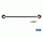 BARRA DE APOYO RECTA DE ACERO INOXIDABLE 304 (60 X 2.5 CM)