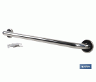 BARRA DE APOYO RECTA DE ACERO INOXIDABLE 304 (60 X 2.5 CM)
