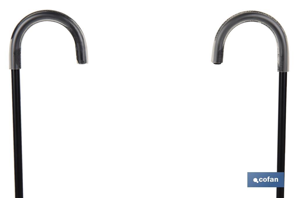 CESTA DUCHA PORTAGEL COLOR NEGRO