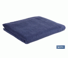 JUEGO DE 3  TOALLAS AZUL MARINO 580 G/M2 GAMA MARIN 30X50  50X100  70X140 CM