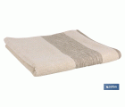 JUEGO DE 3 TOALLAS NATURE 600 G/M2  GAMA ALMA 30X50  50X100  70X140 CM