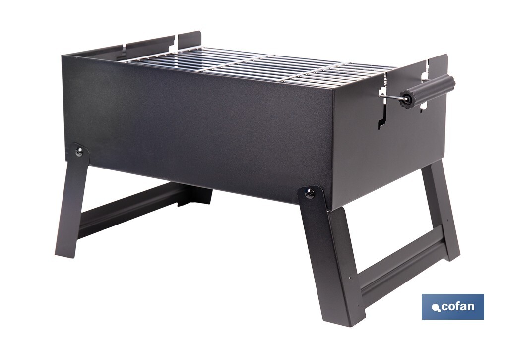 BARBACOA DE CARBÓN PORTÁTIL 455 X 345 X 315 MM