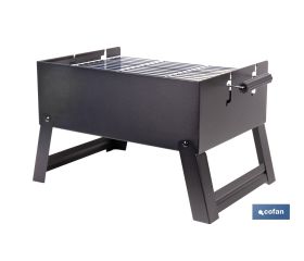 BARBACOA DE CARBÓN PORTÁTIL 455 X 345 X 315 MM