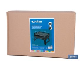 BARBACOA DE CARBÓN PORTÁTIL 455 X 345 X 315 MM